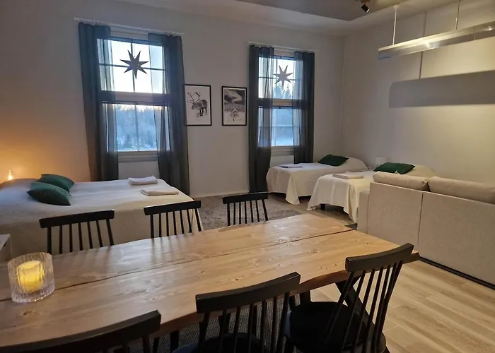 公寓 Arctic Silence Lankojärvi